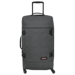 Eastpak Trans4 4-Wheel 70cm Medium Suitcase Black Denim